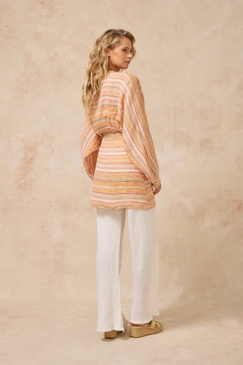 AINU DRESS-HERMES Midi Dress Estilo Emporio