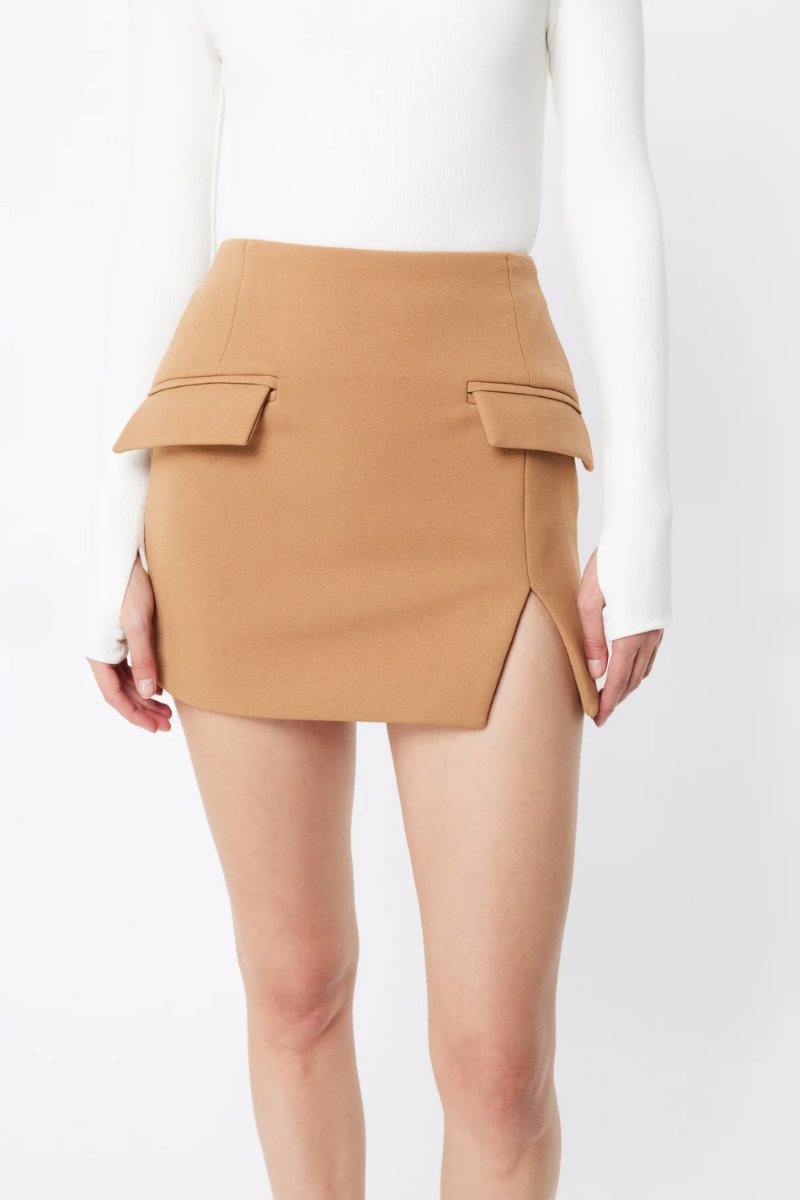 MELROSE MINI SKIRT-CAMEL Skirts MOSSMAN 