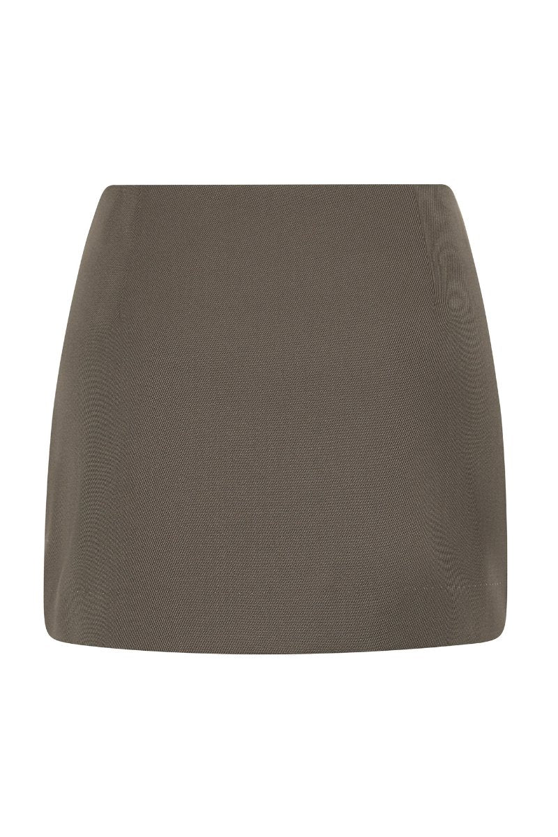 UTILITY POCKET MINI-KHAKI Skirts ST AGNI 