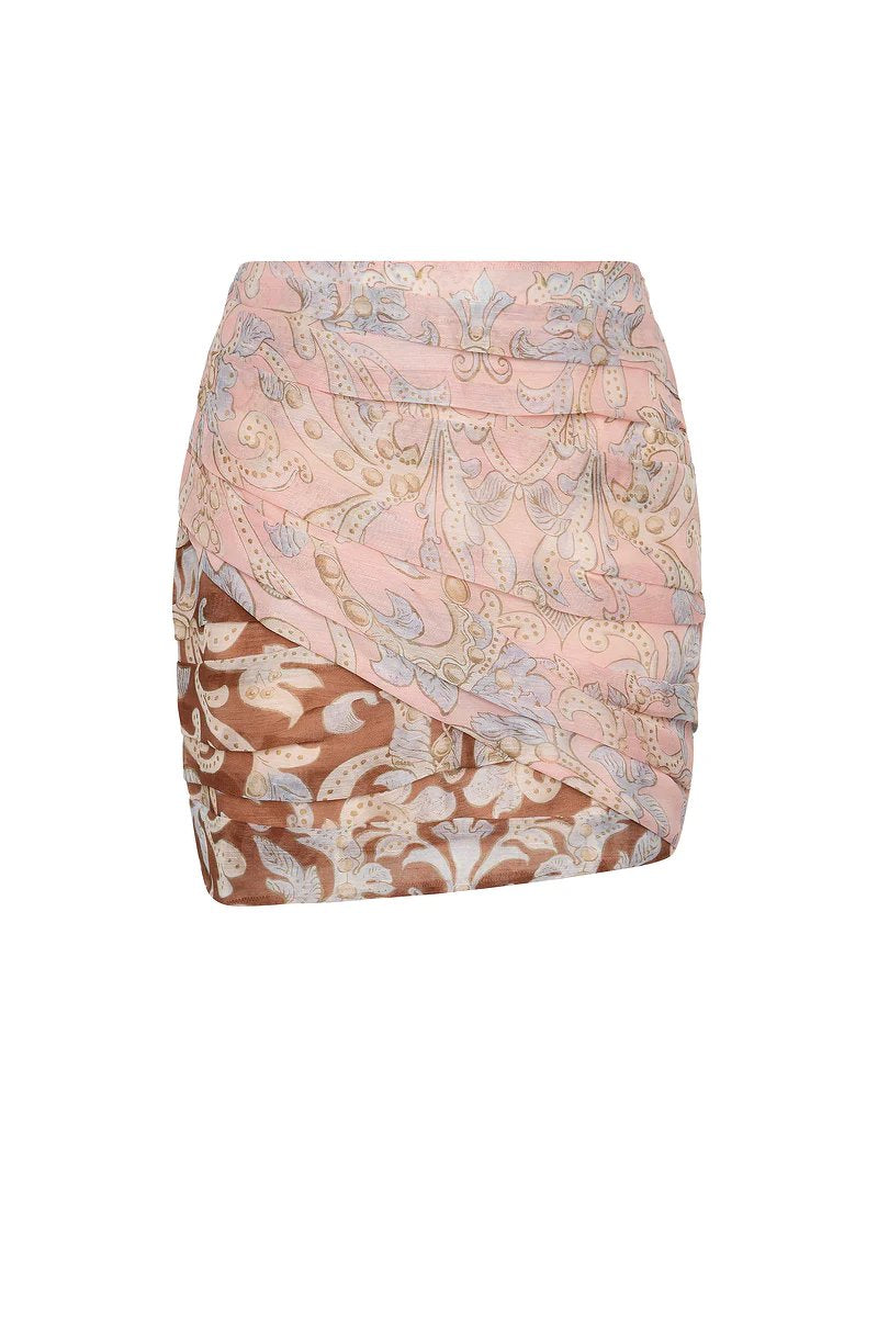 BITTER SWEET TUCK MINI SKIRT-SPLICED Skirts ANTIPODEAN 