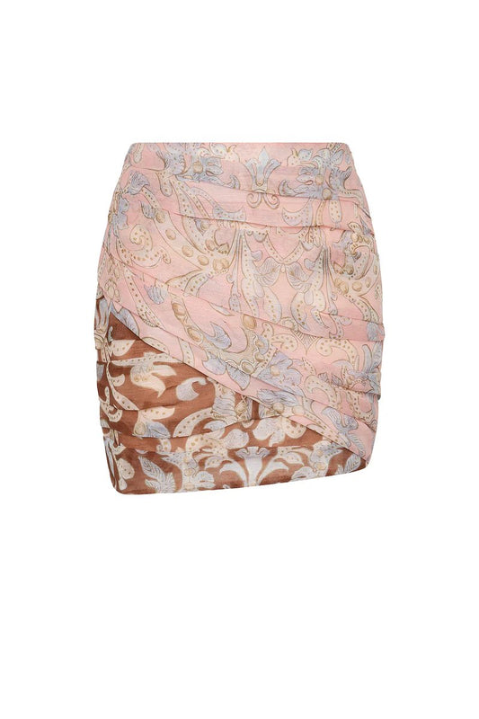 BITTER SWEET TUCK MINI SKIRT-SPLICED Skirts ANTIPODEAN 