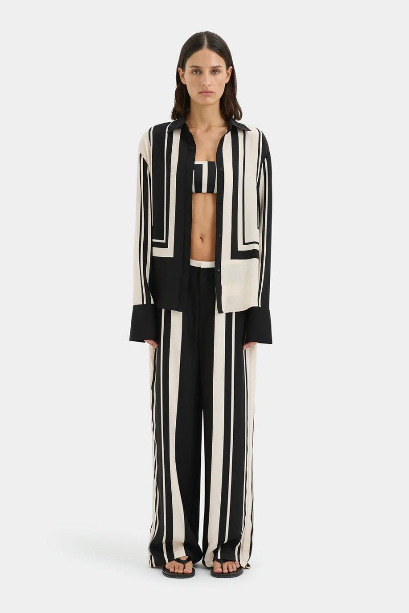 PIETRA SHIRT-MILANO NERO Tops SIR. 