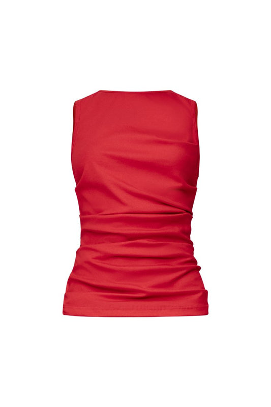 EMMA TANK-RED Tops Wynn Hamlyn 