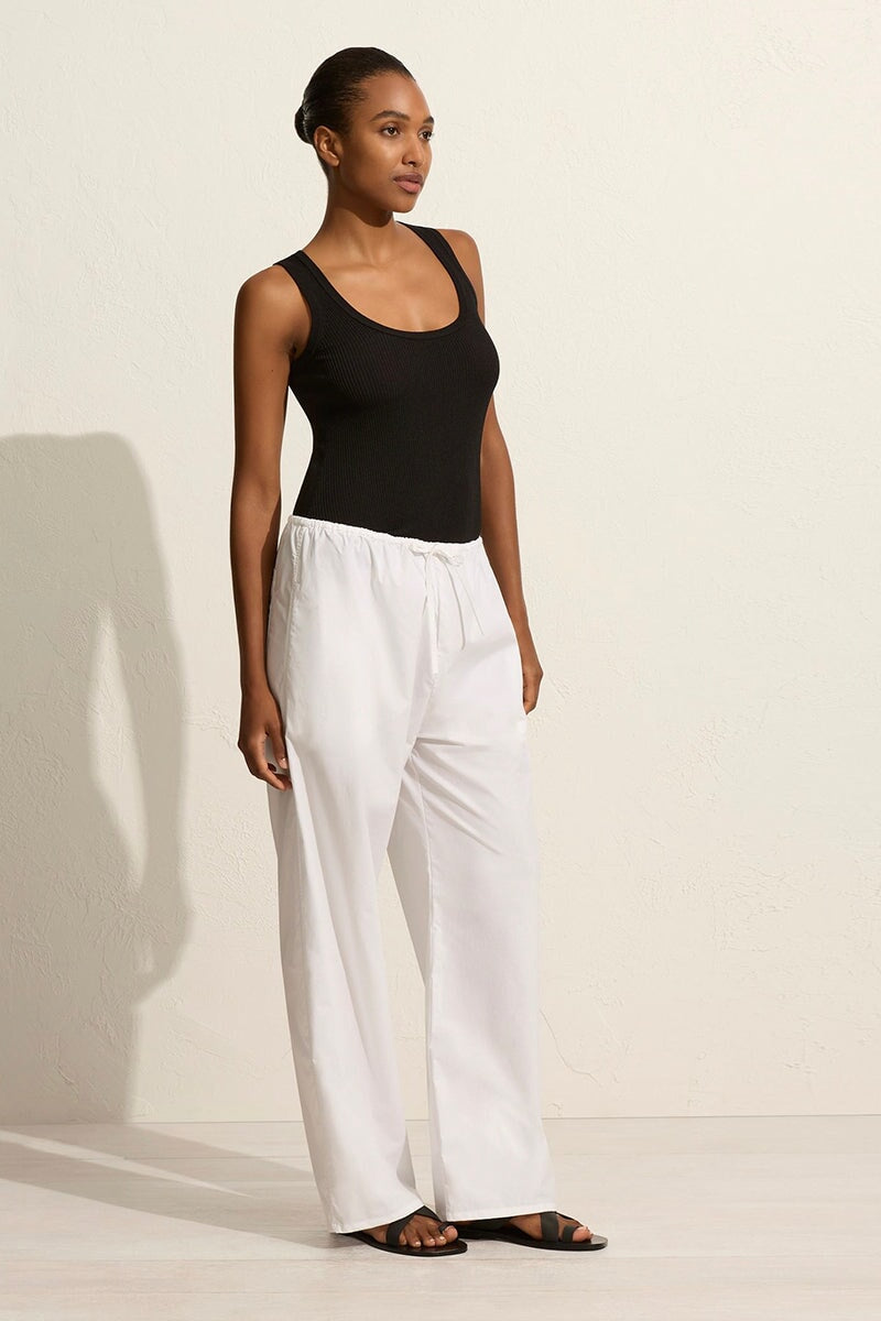 DRAWCORD PANT-WHITE Pants Matteau 