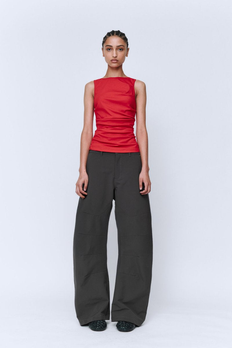 EMMA TANK-RED Tops Wynn Hamlyn 