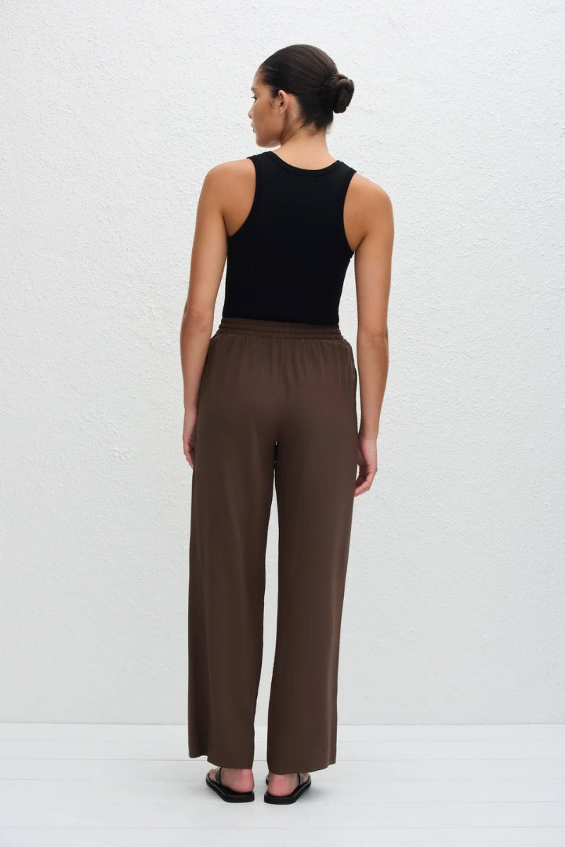 DRAWSTRING TROUSER-TRUFFLE Pants Matteau 