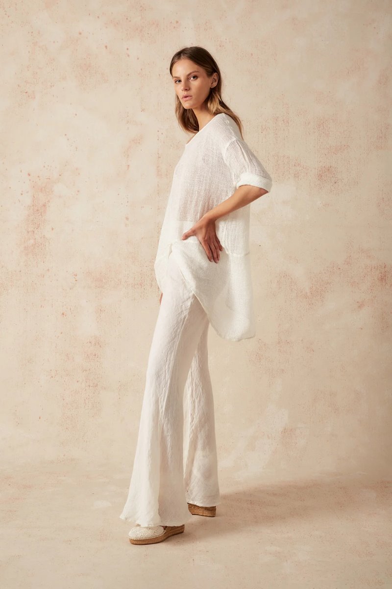 LA VISTA TOP-RETE PANNA Tops Estilo Emporio 