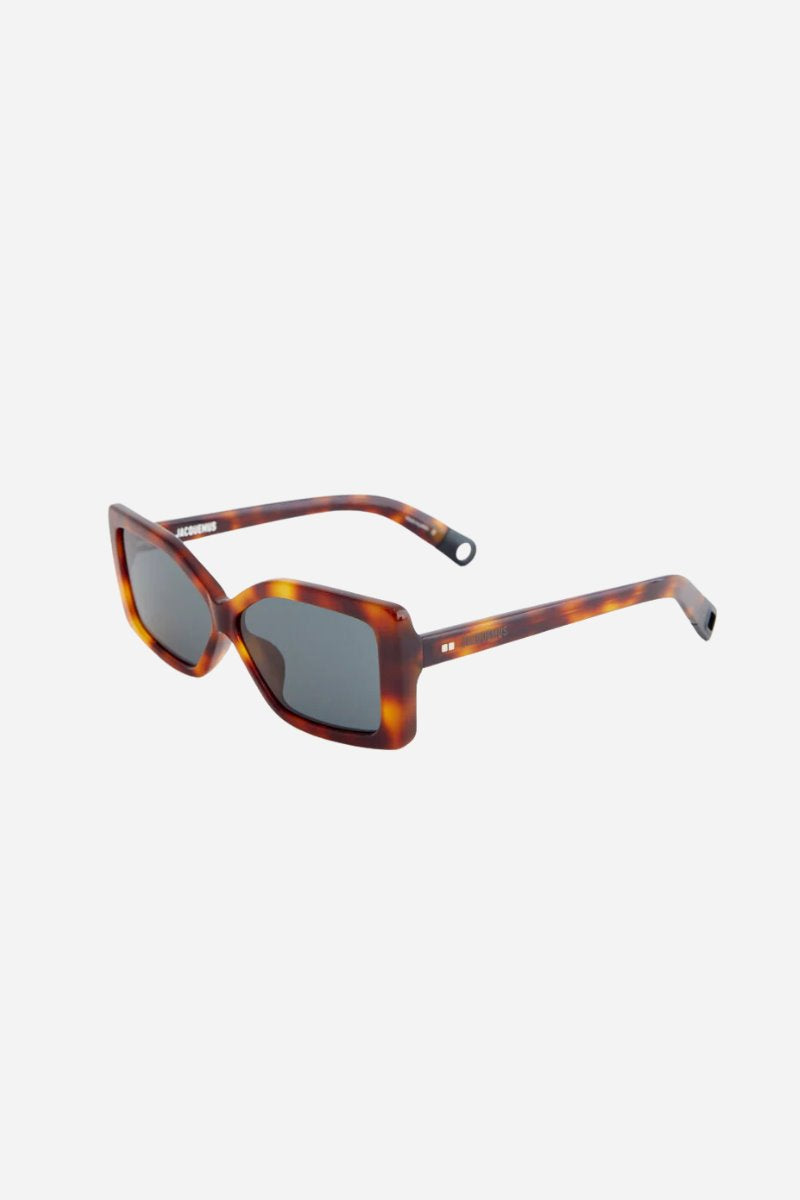 LES LUNETTES SPIAGGIA-T-SHELL/BLACK/GREY Sunglasses Jacquemus 