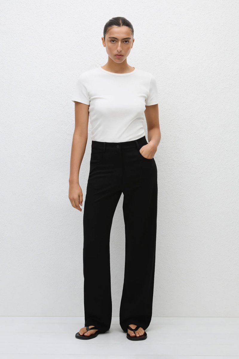 BABY TEE-CHALK Tops Matteau 