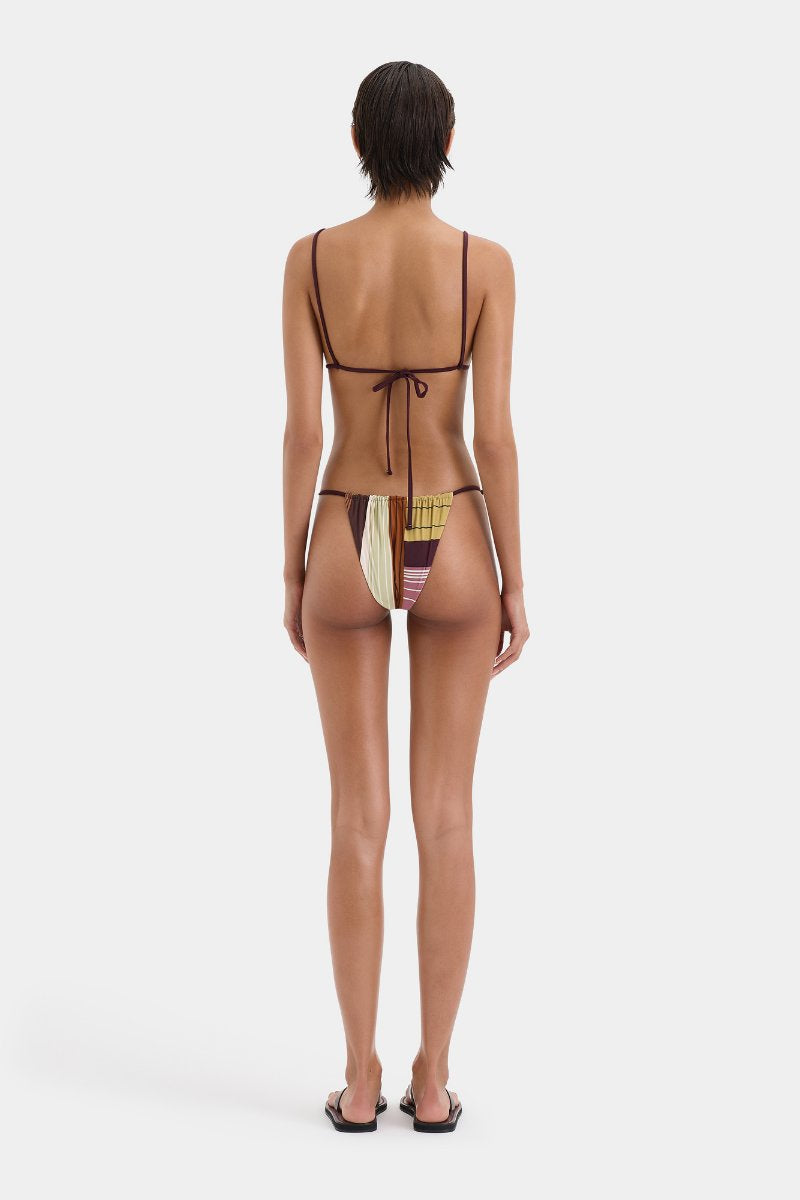 FONTANA STRING TRIANGLE TOP-ELISA STRIPE Swim SIR. 