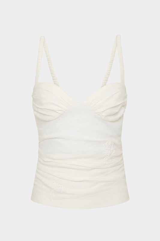 ALESSANDRA CAMI-IVORY Tops SIR. 