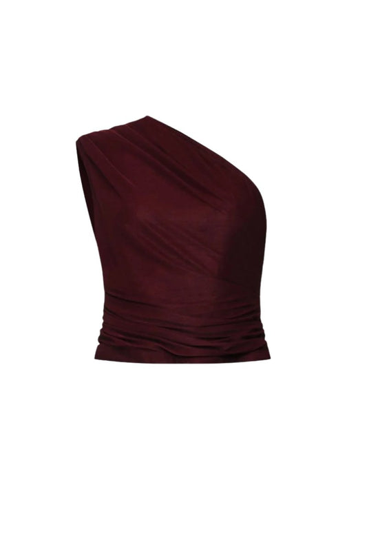 EVA TOP-PLUM Tops Wynn Hamlyn 