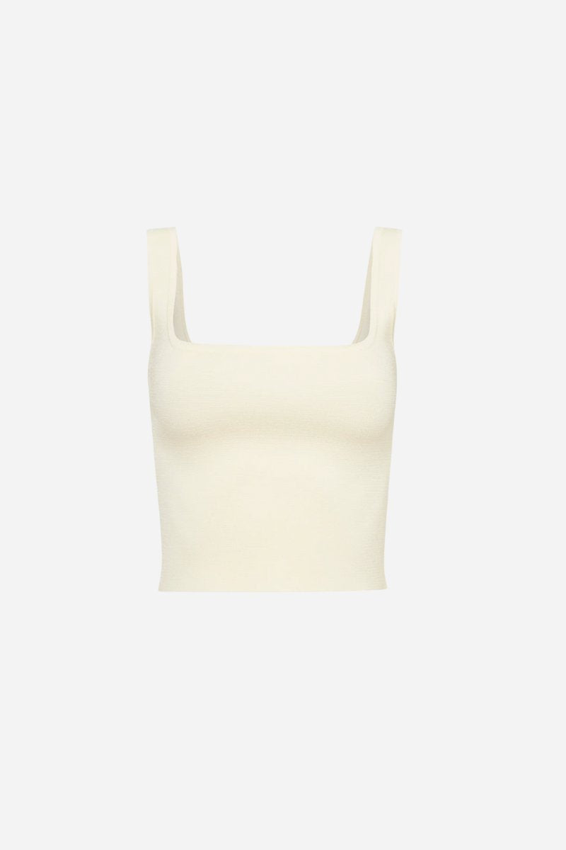CLASSIC NINETIES TANK-ECRU Tops Matteau 