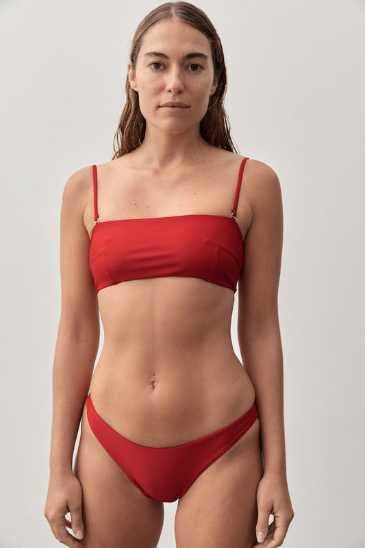 CLASSIC BOTTOM Swim ZIAH 8 Vermilion Red 