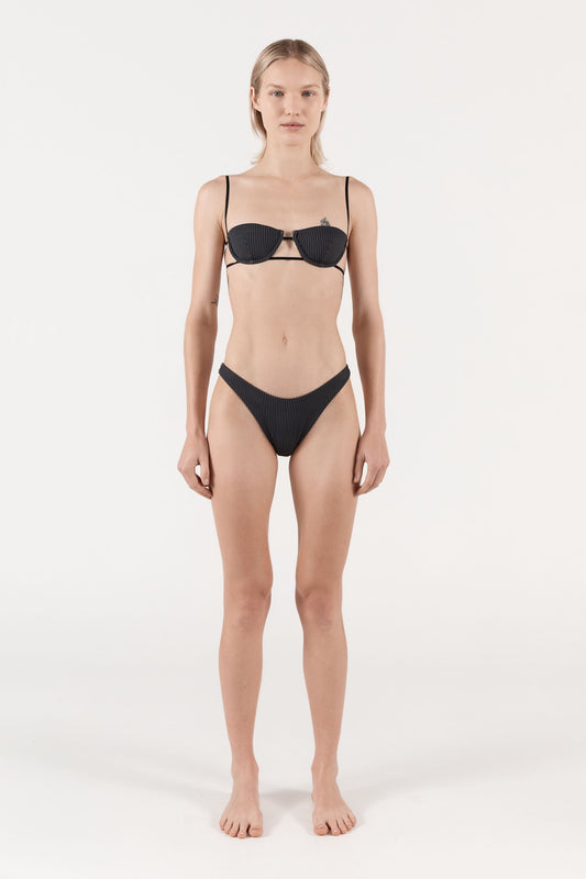 DITA BALCONETTE TOP-BLACK Swim ZIAH 6 Black 
